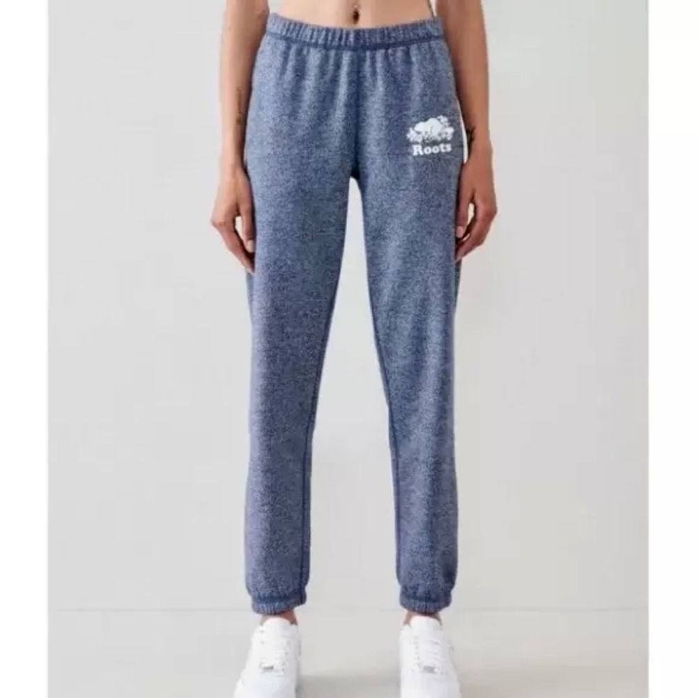 ROOTS | HEATHERED BLUE COMFY SWEATPANT